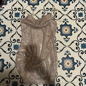 sparkly homecoming dress